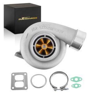 Compresor de banda en V de doble desplazamiento para GT45 T4, turbocompresor compatible con turbina Charger 1.05 A/R de hasta 600 HP